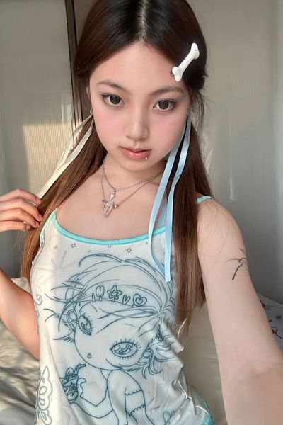 Köstebek Μπλε Cutie Star Girl με λουράκι