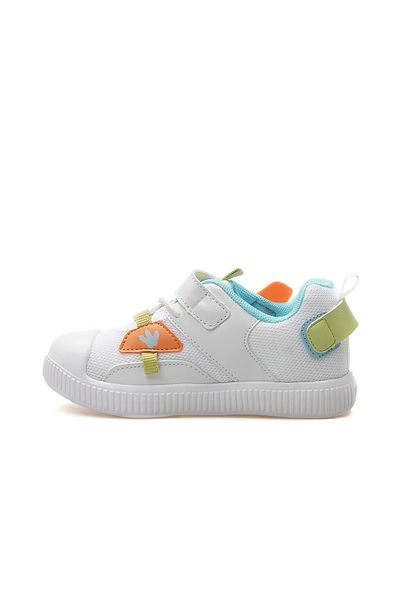 Vicco Snoop Boy's Sneaker - Sports Shoes White and Black