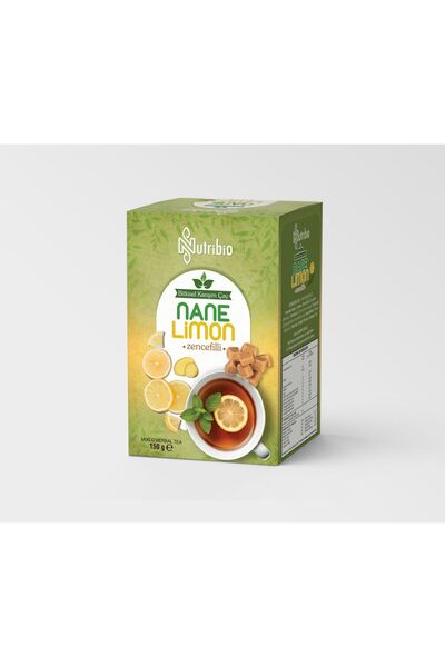 Doğal Tercih Küp Şeklinde Nane Limon Zencefil Çayı 150 gr