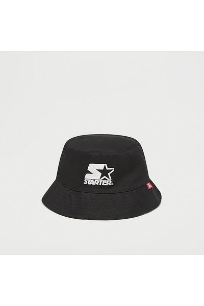 Starter Logo Print Reversible Bucket Hat