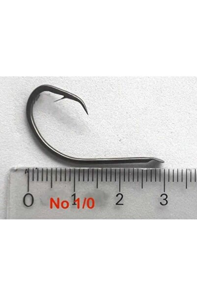 hobim Paslanmaz Japon Black Nickel ( CİRCLE ) İğne No : 1/0  - 10 ADET