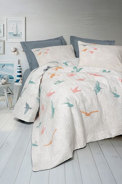 Cotton Box Set complet Blue Kaija Single Marahti