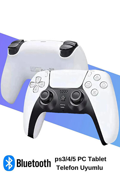 ŞimşekStore Bluetooth Oyun Kolu Ps4 Ps5 Ve Pc Uyumlu Wireless Kablosuz Oyun Kolu Joystick.