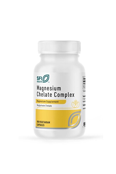 Klaire labs SFI HEALTH Magnesium Chelate Complex 100 Kapsül