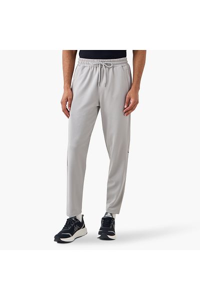 Kappa Panelled Jog Pants with Pockets and Drawstring Closure