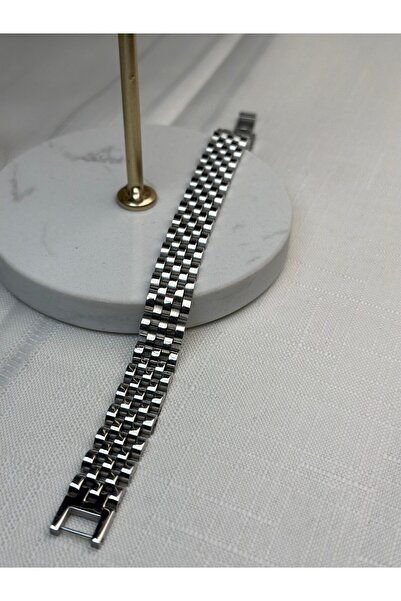 gingillo aksesuar Çelik Gümüş Kordon Bileklik