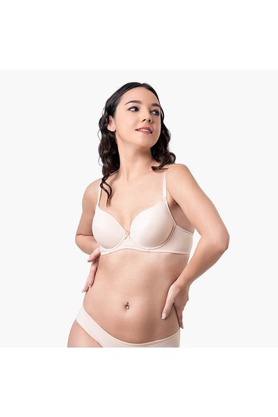 Aadaraya Set of 2 - Aadaraya Bow Detail Plunge Bra with Adjustable Straps