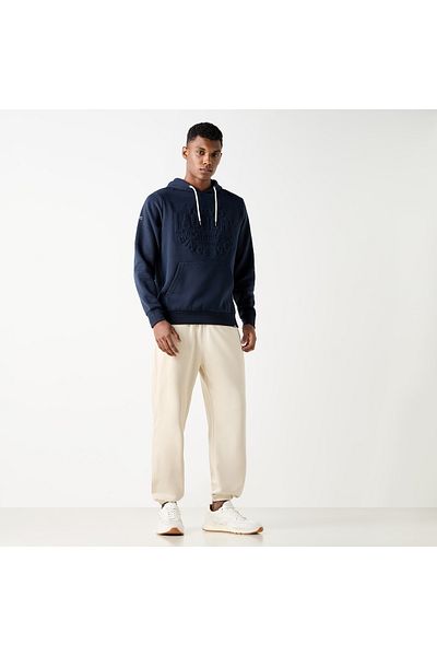 Adot Textured Joggers With Pockets And Drawstring Closure