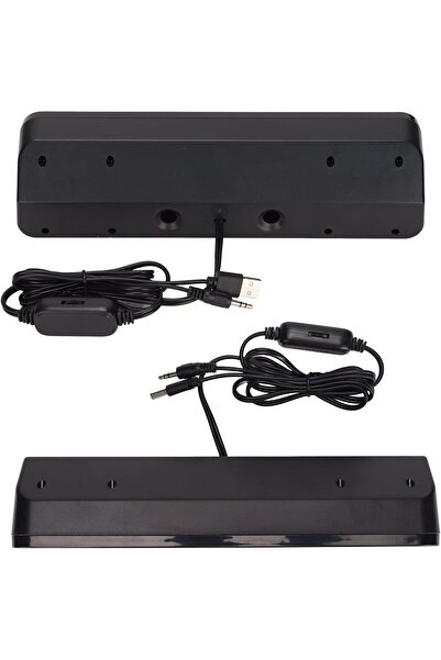 Generic Azony Wired TV Speaker with Subwoofer, USB Hi‑Fi 360° Surround (Model A83)