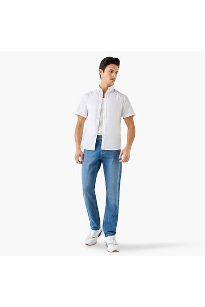 FAV Regular Fit Shirt with Short Sleeves