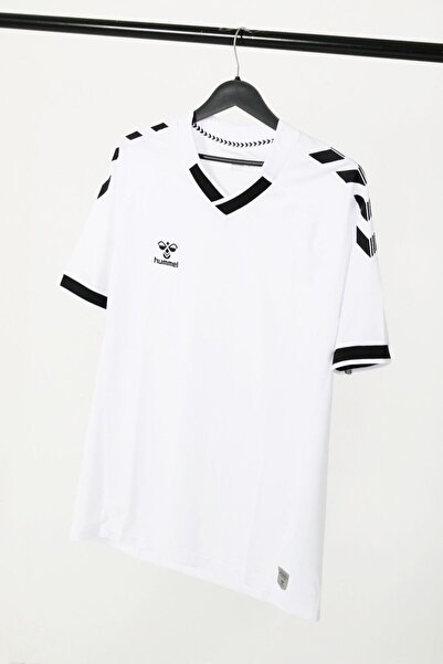 hummel Fast Basic Futbol Forması Tek Üst (İsim ve Numara Yazılır)-Beyaz - 2XL
