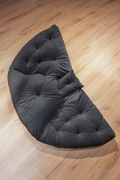 Berta Concept Floki Tekli Koltuk Berjer Füme