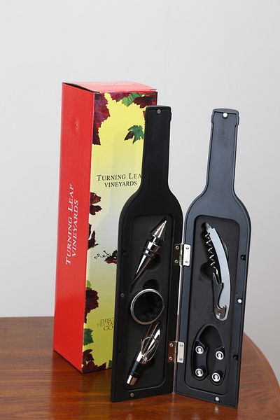 imsaconcept Bottle Corkscrew Set Large Black