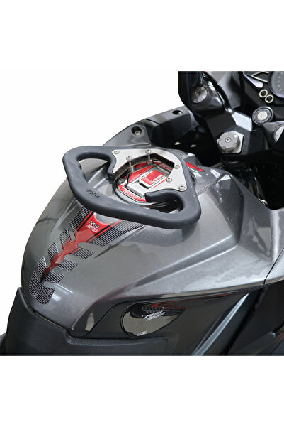 GP KOMPOZİT GP Kompozit Bajaj Pulsar RS 200 2015-2024 Uyumlu Depo Üstü Artçı Tutamak Siyah