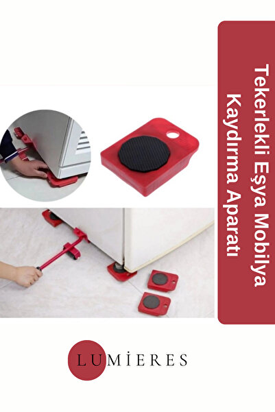 Lumieres Özel Seri Abs Plastik Tekerlekli Basit Ağır Beyaz Eşya Mobilya Kaydı...