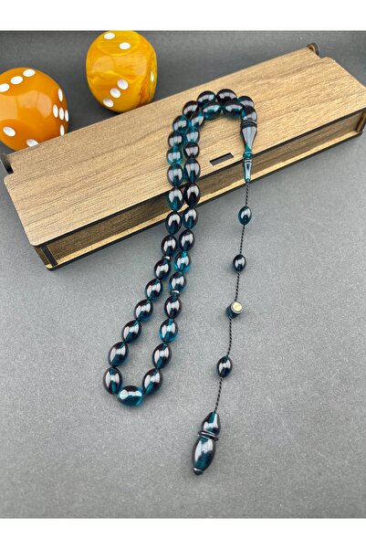 KEHRİBARGRAM Rozariu de chihlimbar de foc - elegant și convenabil