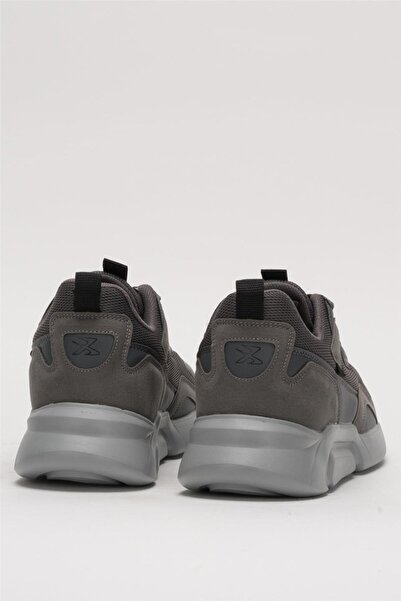 Liger Men's Daily Comfortable Walking Sports Shoes Smoked - Black