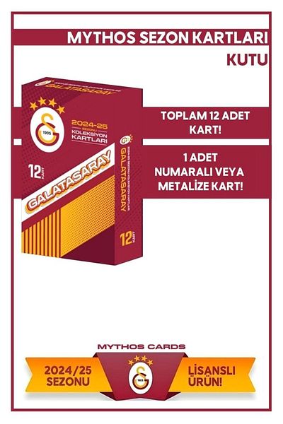 Galatasaray 2024-25 Season Cards - Box