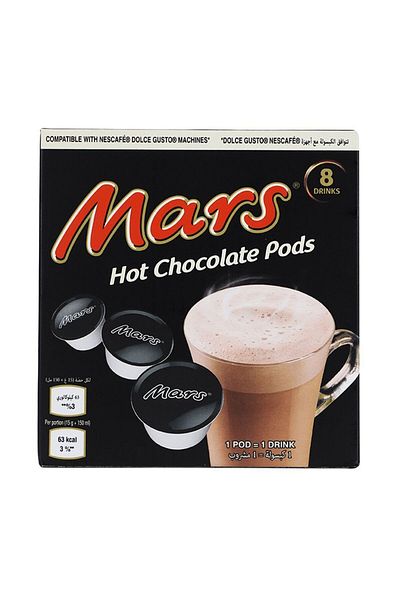 Mars 8-Piece Hot Chocolate Pods 120 g