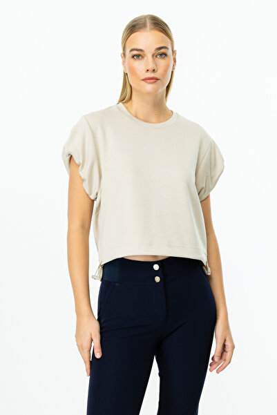 ON Tricou cu maneca scurta cu talie elastica