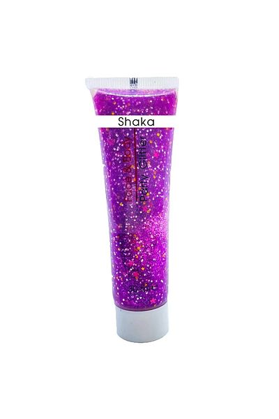 SHAKA 3 Pieces Colorful Glitter Glitter for Face and Body Glitter Party Glitter 30 ml