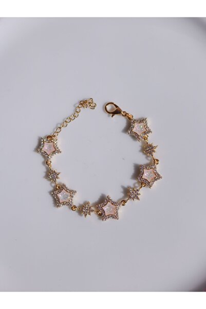 Reorah Collection Star Twinkle Bracelet-Star Bracelet with Stones