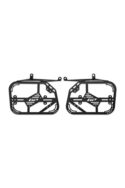 GP KOMPOZİT GP Kompozit Honda NX 500 2025 Uyumlu Yan Çanta Demiri Siyah
