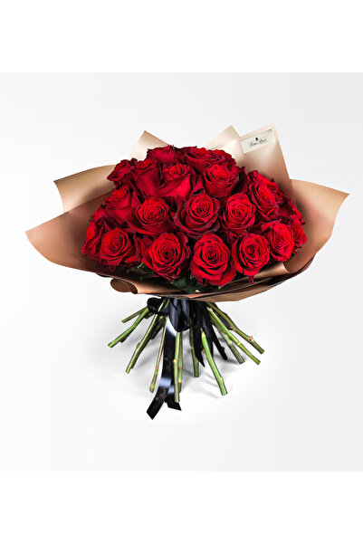 Rosebox Rouge - 30 Kırmızı Gül Buketi Sevgililer Günü Hediyesi