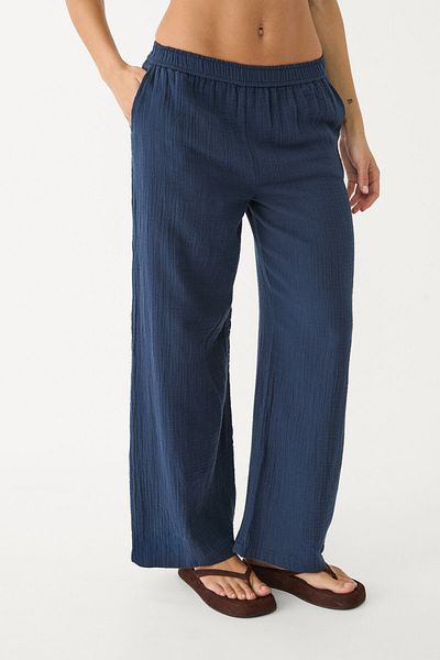 Stradivarius Flowing trousers with an elastic waistband