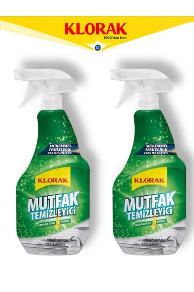 Klorak MUTFAK TEMİZLEYİCİ 750 ML 2 ADET