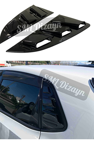 SML Dizayn Volkswagen Polo 2010-2017 Uyumlu Kelebek Cam Vizörü Plastik Polo A...