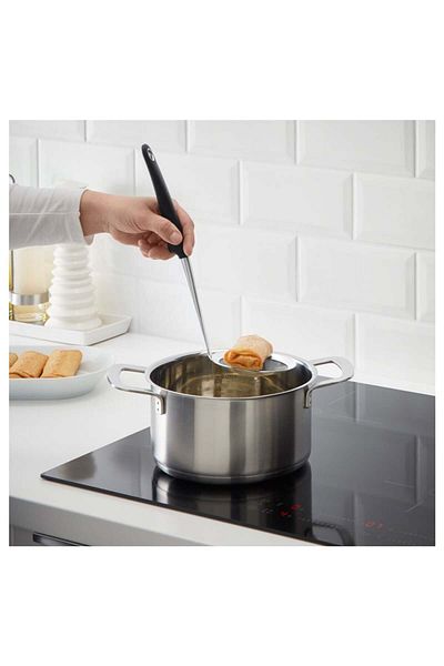 IKEA Ikea 34 Cm A Quality Stainless Steel Frying Colander with Strainer