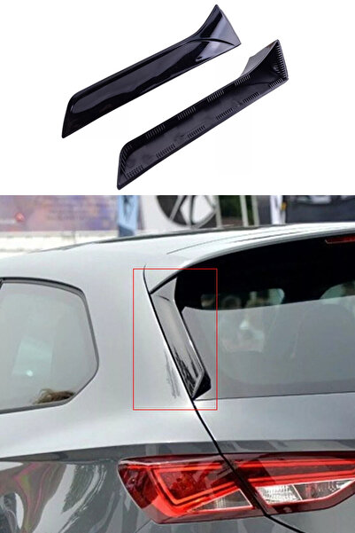 SML Dizayn Seat Leon Uyumlu Mk3 Spoiler Çıtası 2013-2020 Plastik Leon Mk3 Ark...