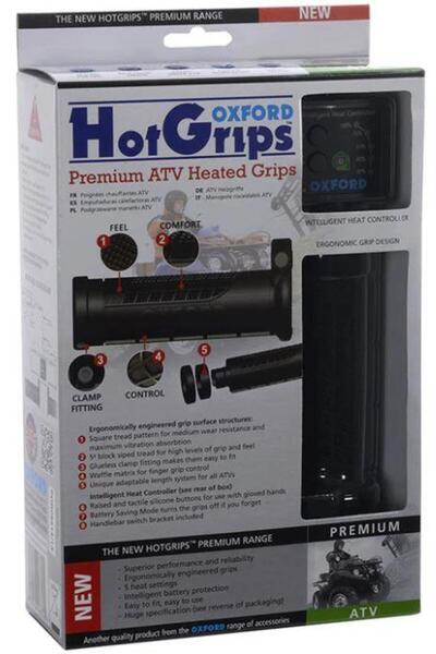 Oxford Motosiklet HotGrips Essential ATV Elcik Isitma OF770