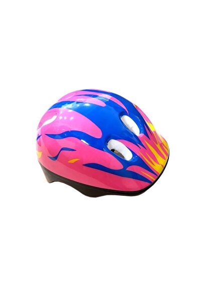 Ybs Çocuk Bisiklet Kaskı Pembe Mavi Renkli