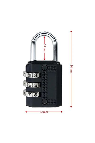 Banyolove Combination Padlock 32 mm (Ymk 1332)