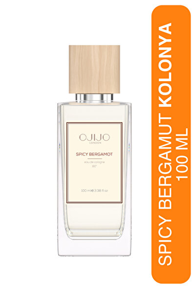 OJIJO LONDON Spicy Bergamut Kolonya 100 ml - 80°