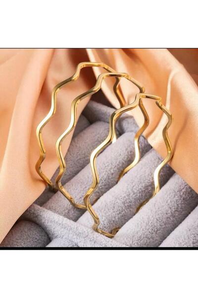 KÜBRA UYAN JEWELRY AJDA BİLEZİK ÇELİK AJDA BİLEZİK ZİKZAK MODEL AJDA BİLEZİK ...