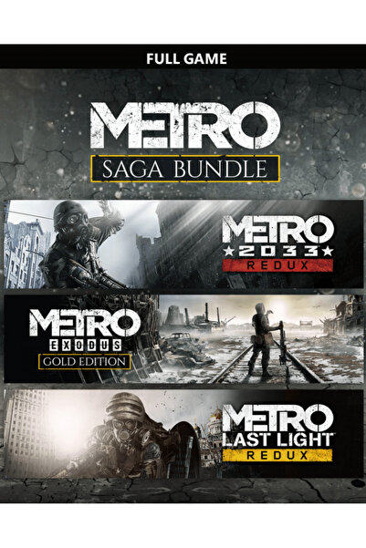 Psn Metro Saga Bundle ( Exodus – Redux – Last Light ) PS4 – PS5