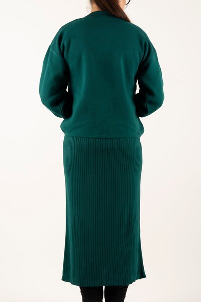 İKLİM LİFE Pearl Detailed Knitwear Double Set