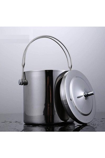 ABAREEK Stainless steel ice bucket  1.1L