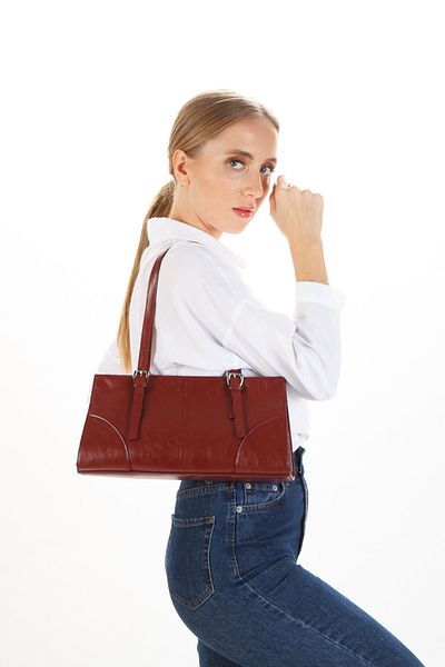 Newish Women's Buckle Hand Shoulder Bag