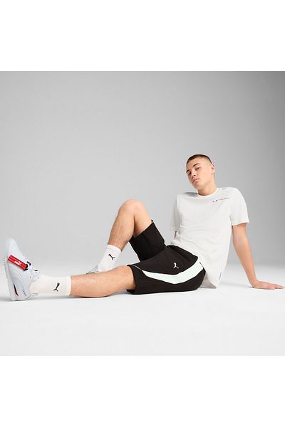 Puma Ανδρικό μαύρο σορτς Bmw Mms Sweat