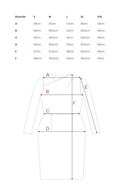 Stylove Pencil dress with an asymmetrical neckline