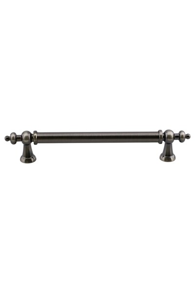 Badem10 Metal otoman nichel antic 160 mm 16 cm mobilier bucătărie sertar dulap dulap mâner mâner