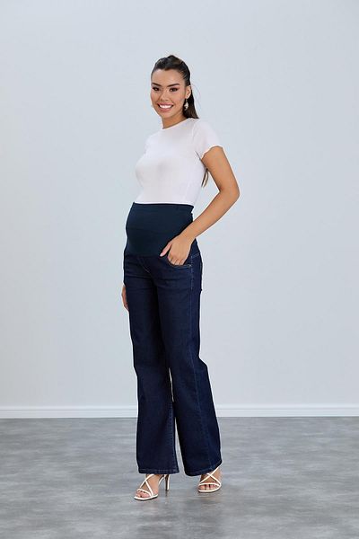 Işşıl IŞIL 8798-Blagi de maternitate cu picior lat din Lycra
