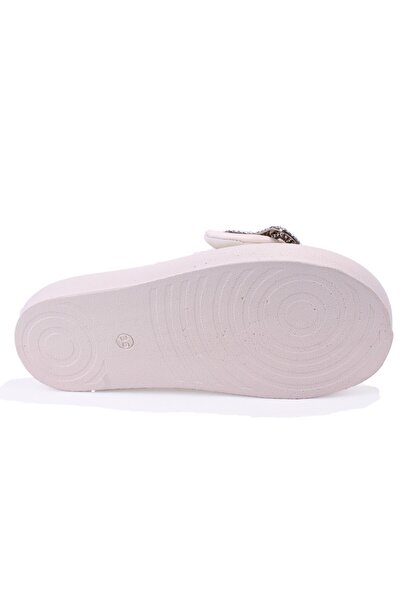 DAGOSTER Dza07- 889033   Ecru Orthopedic Daily Sports Women's Slippers