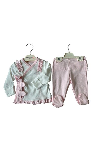 andywawa Andy Wawa Zıbın Takımı 3lü Cuddly Bunny Bear Pembe