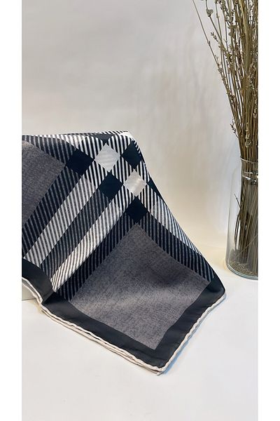 Onur Scarf - Women's Cotton Plaid Soft Scarf