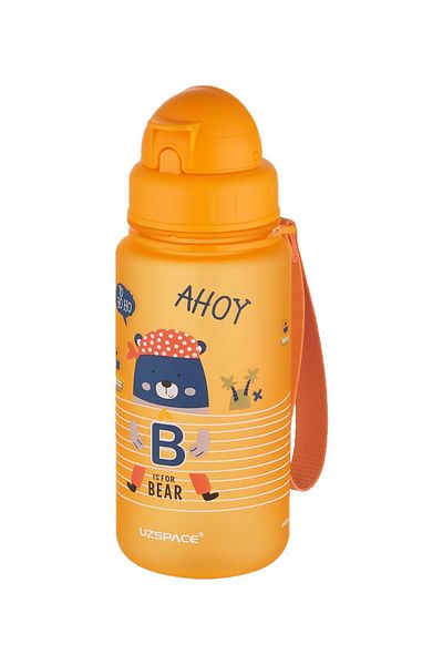 Uzspace Figured 400 ml Tritan Children's Water Bottle with Straw